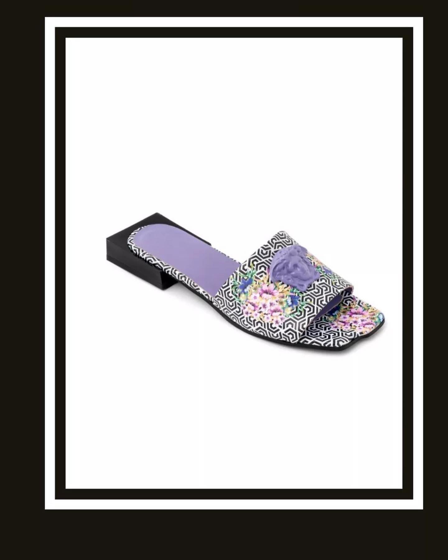 Leather Sandals Lilac