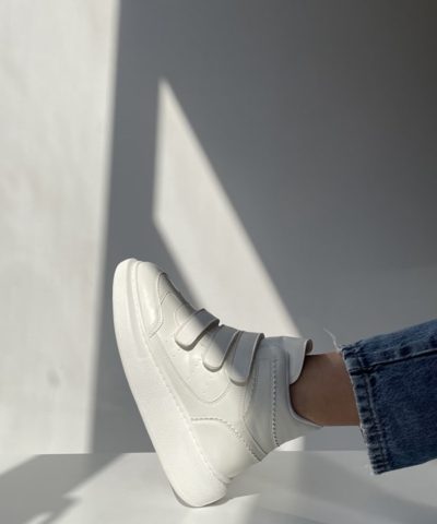 High Top White Sneakers