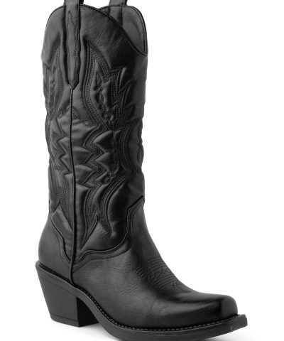 Cowboy Black Boots