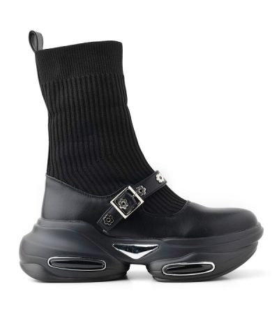 Black Shock Sneaker
