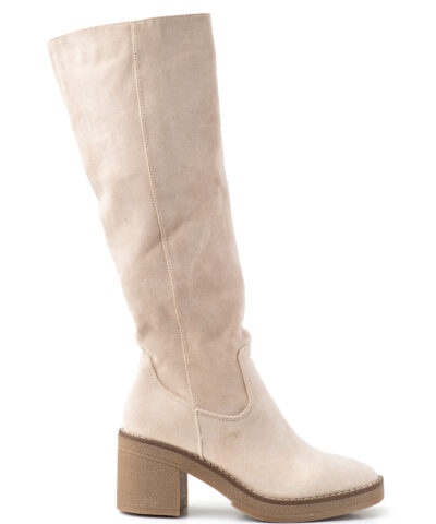 Suede High Boots