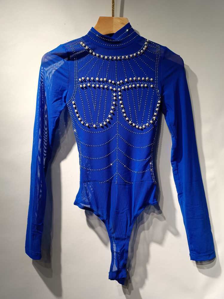 Bodysuit With Pearls