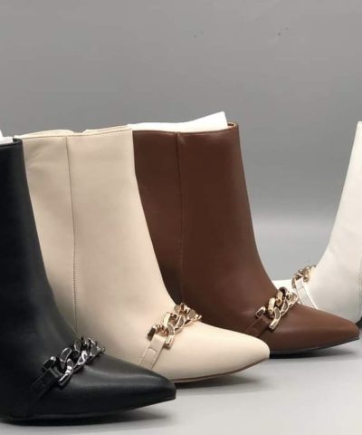 Booties With Chain