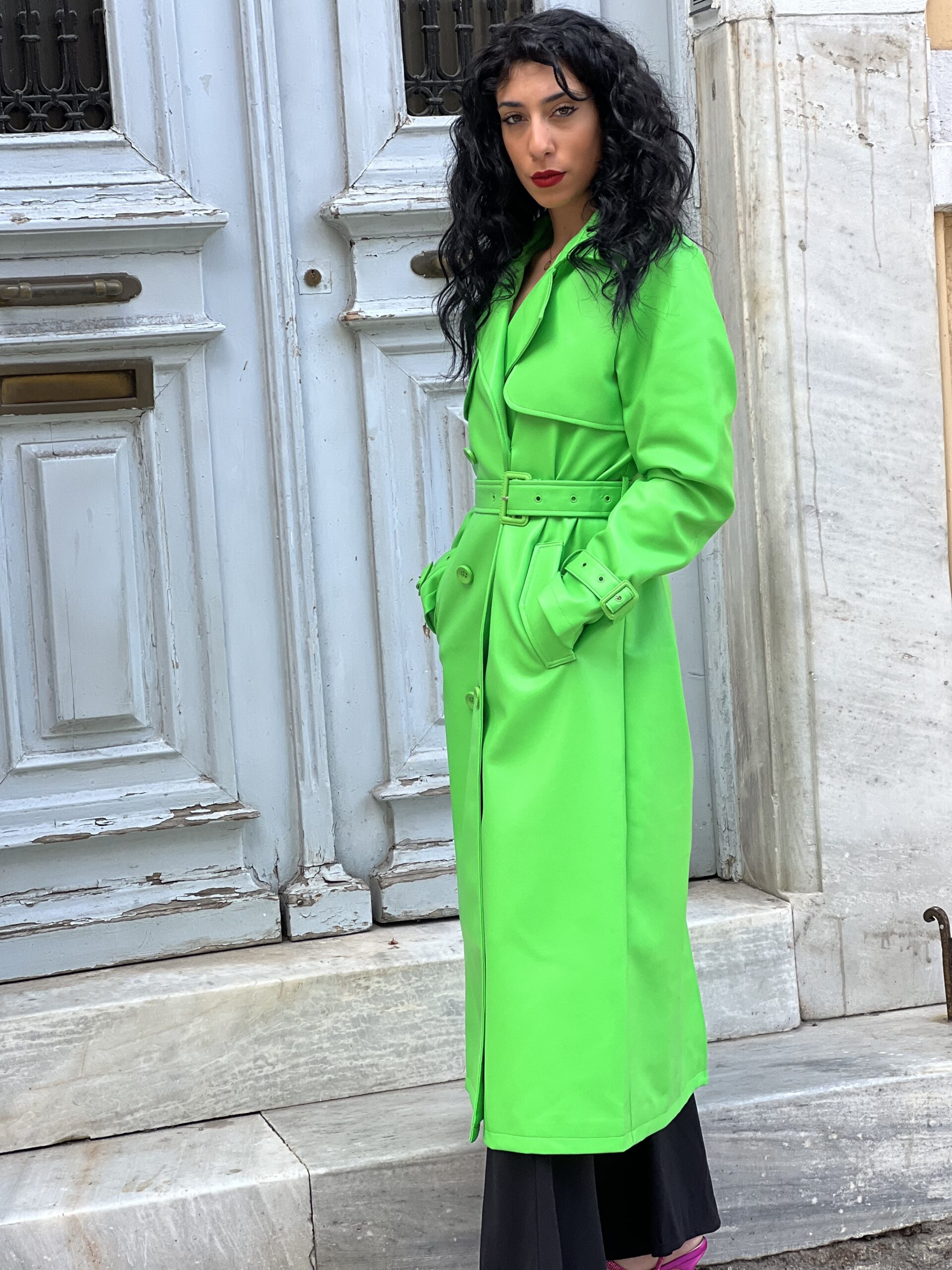 Καπαρντίνα Με κουμπιά