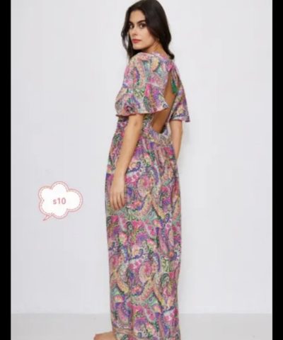 Floral Μάξι Φόρεμα