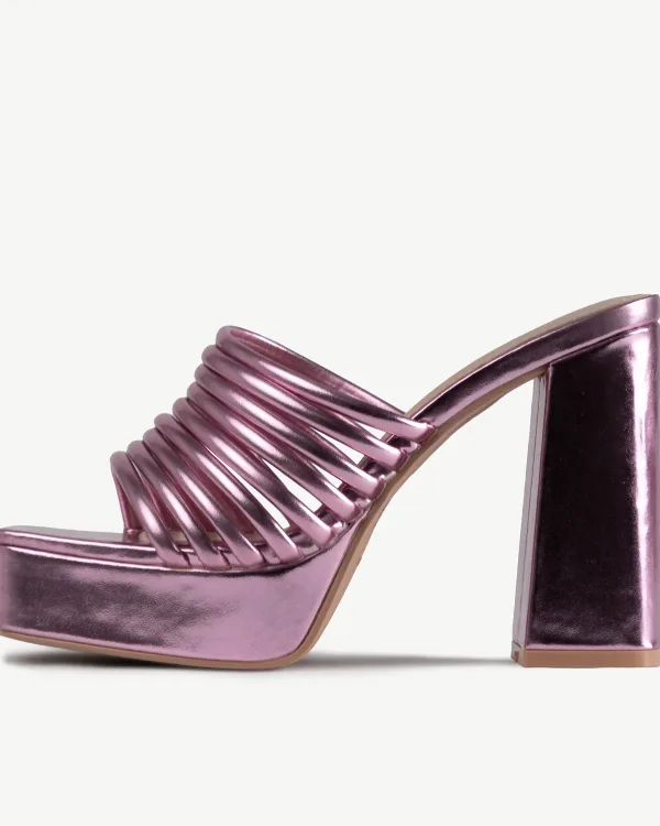 Ροζ Μεταλλιζέ Mule