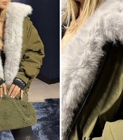 Bomber with Fur