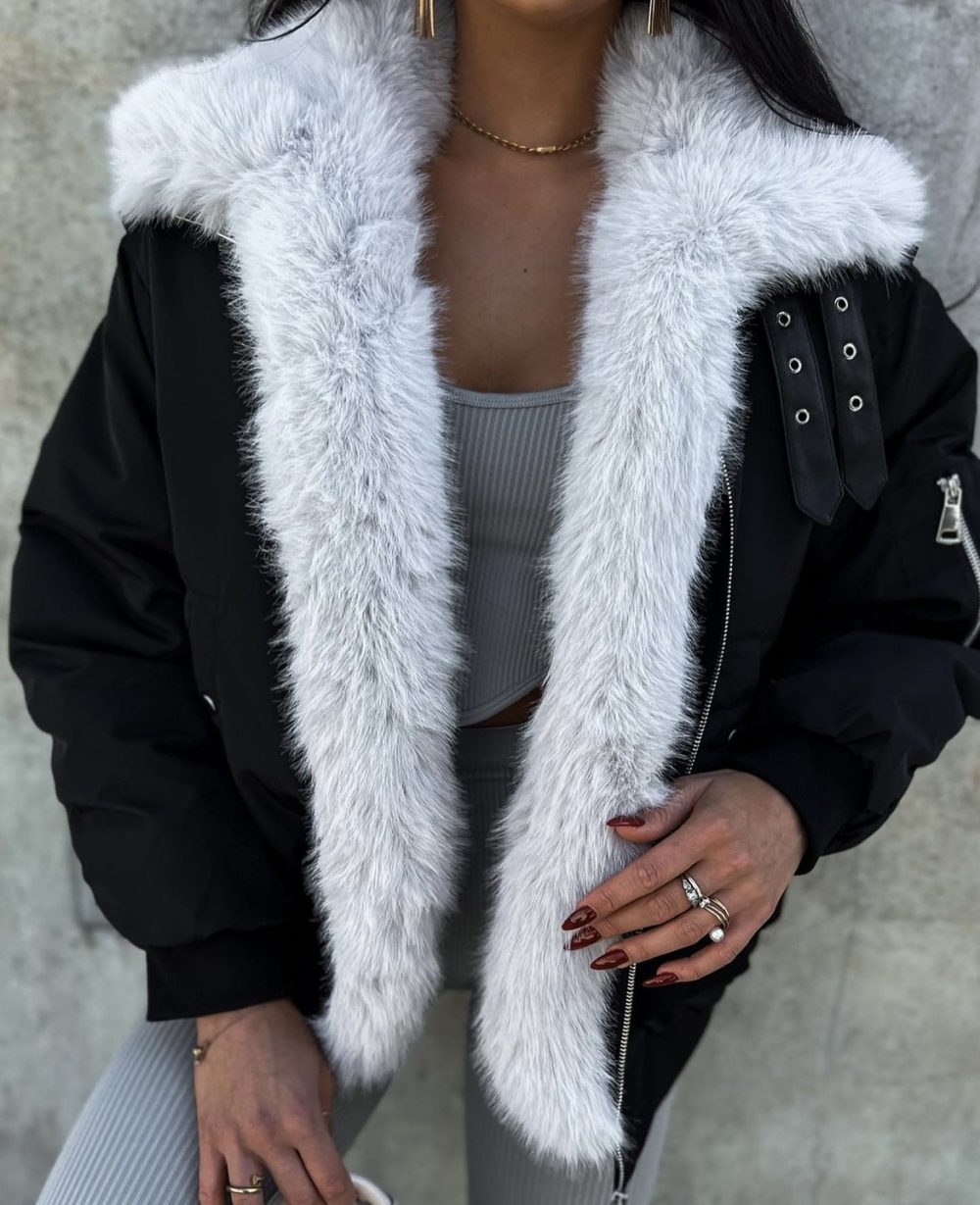 Bomber with Fur