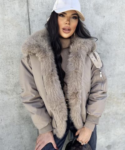 Bomber with Fur