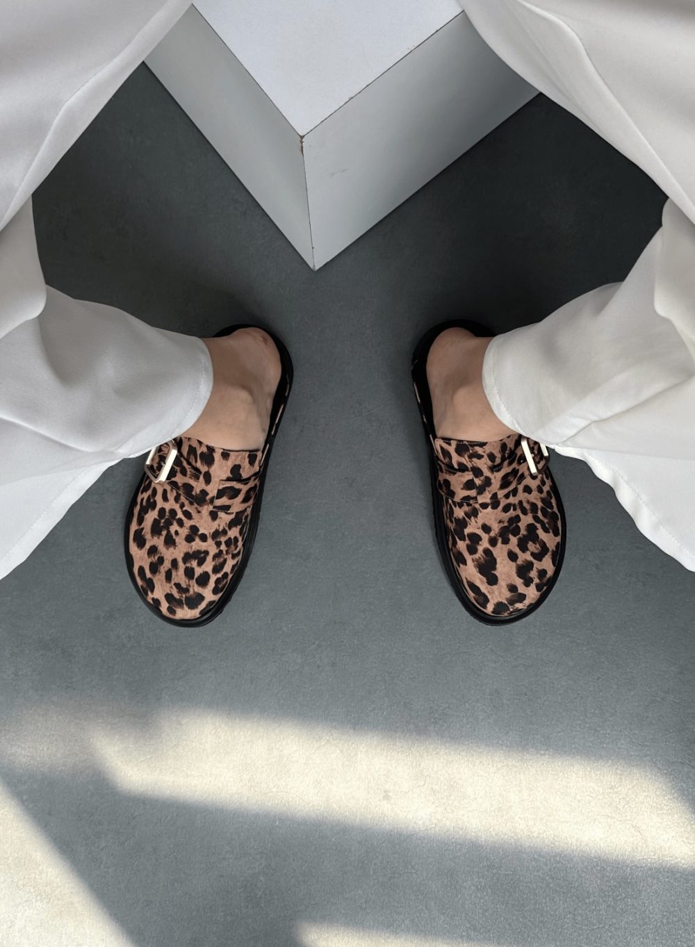 Pink Leopard Mules (Αντιγραφή)