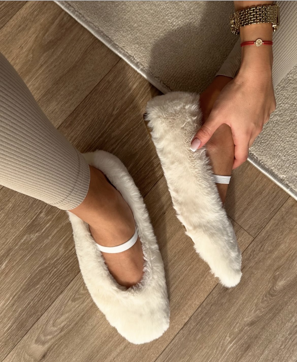 Fluffy Ballerinas Slippers