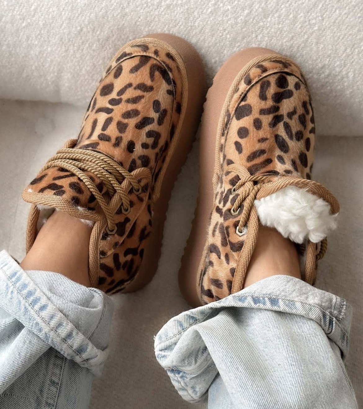 Leopard Print Boots