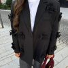 Leather Jacket With Strass