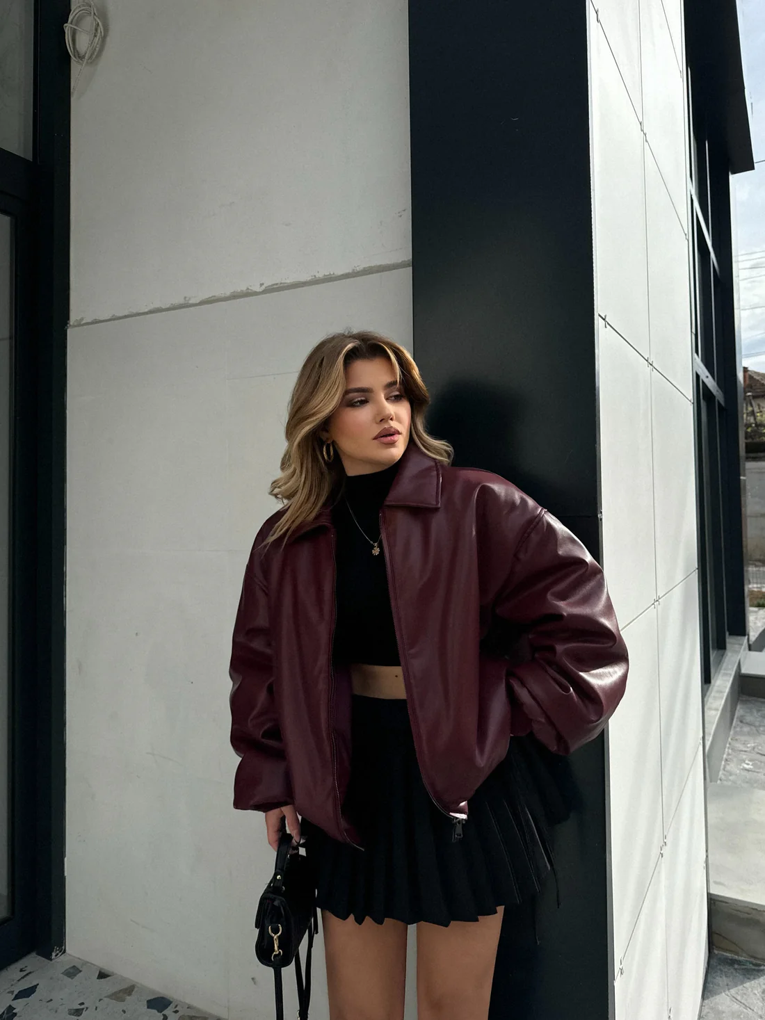 Δερμάτινο Bomber