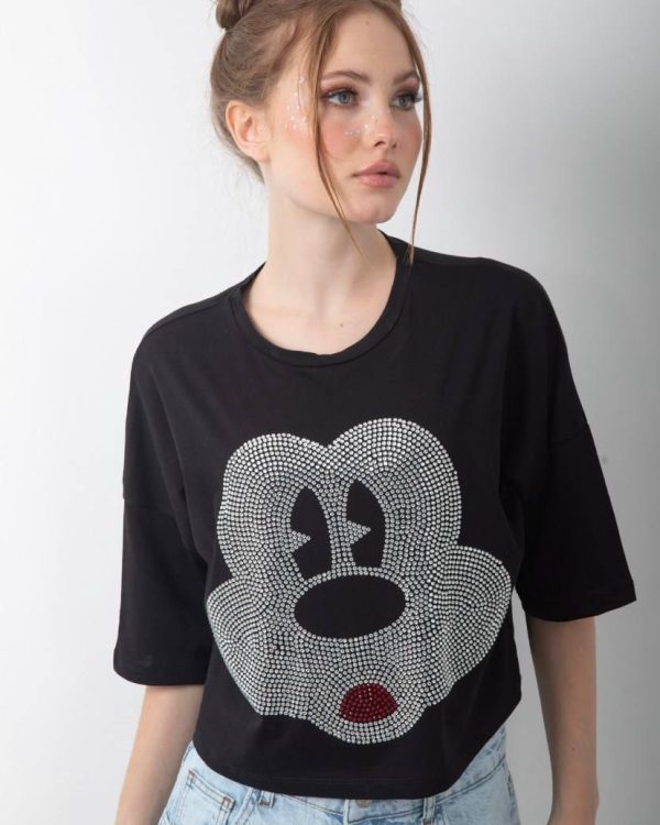 Tshirt Strass Mickey