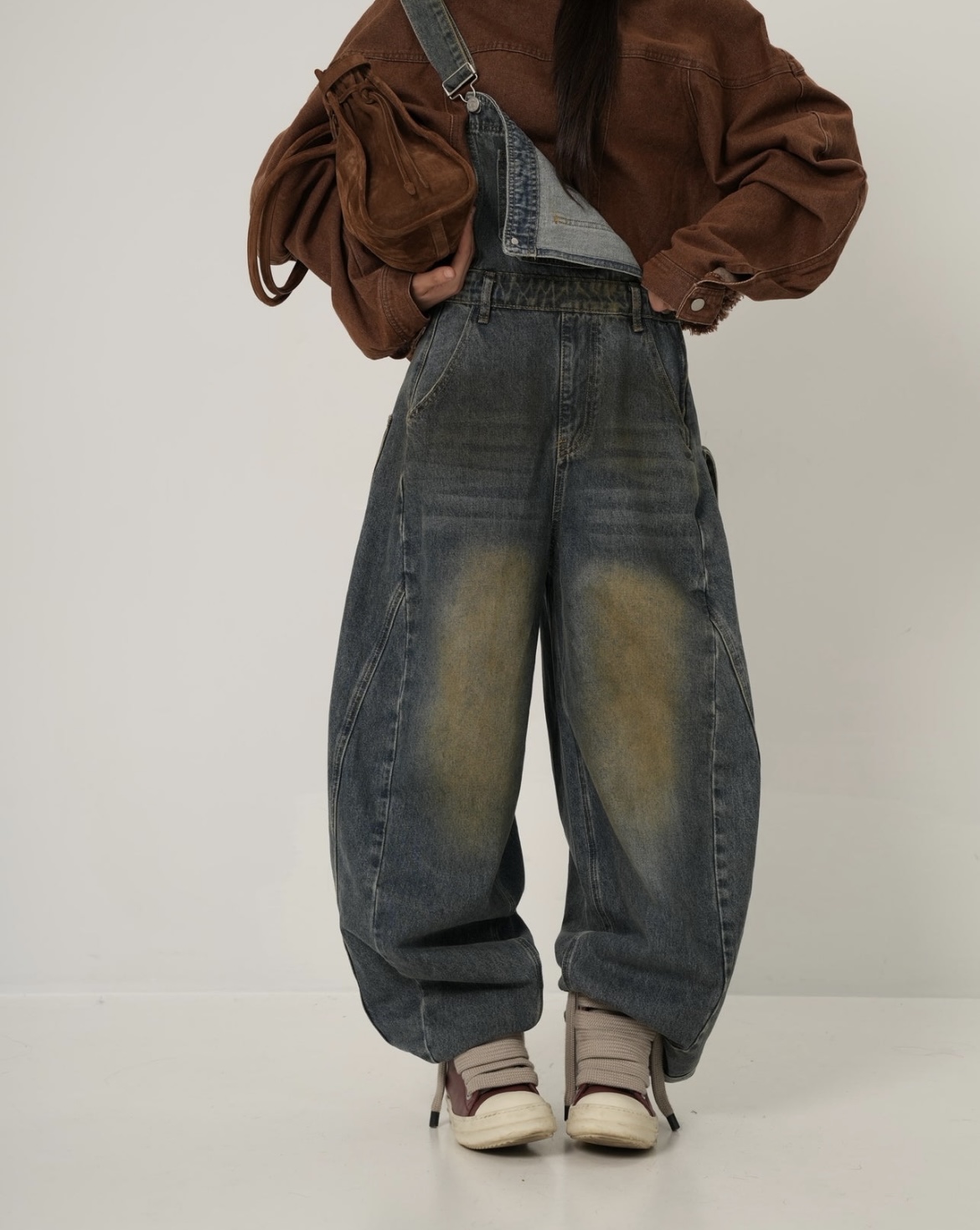 Loose Baggy Salopette