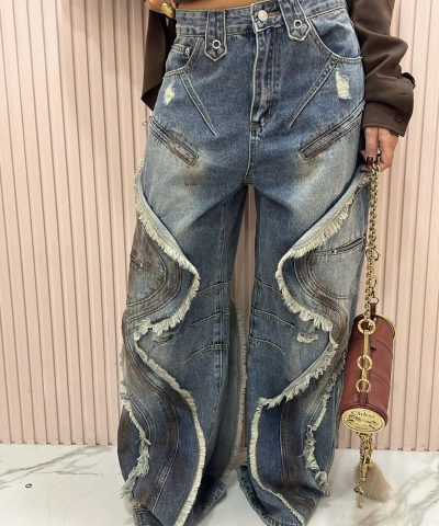 Baggy Rosary  Jeans