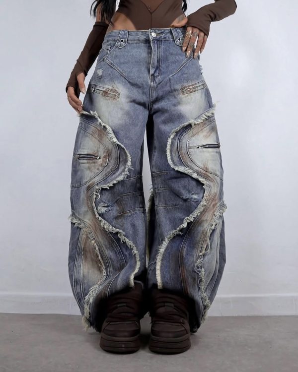 Baggy Rosary Jeans