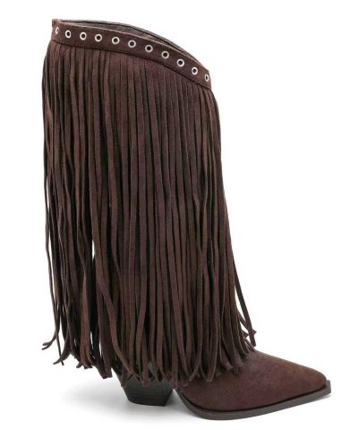 Western Beige boots (Αντιγραφή)