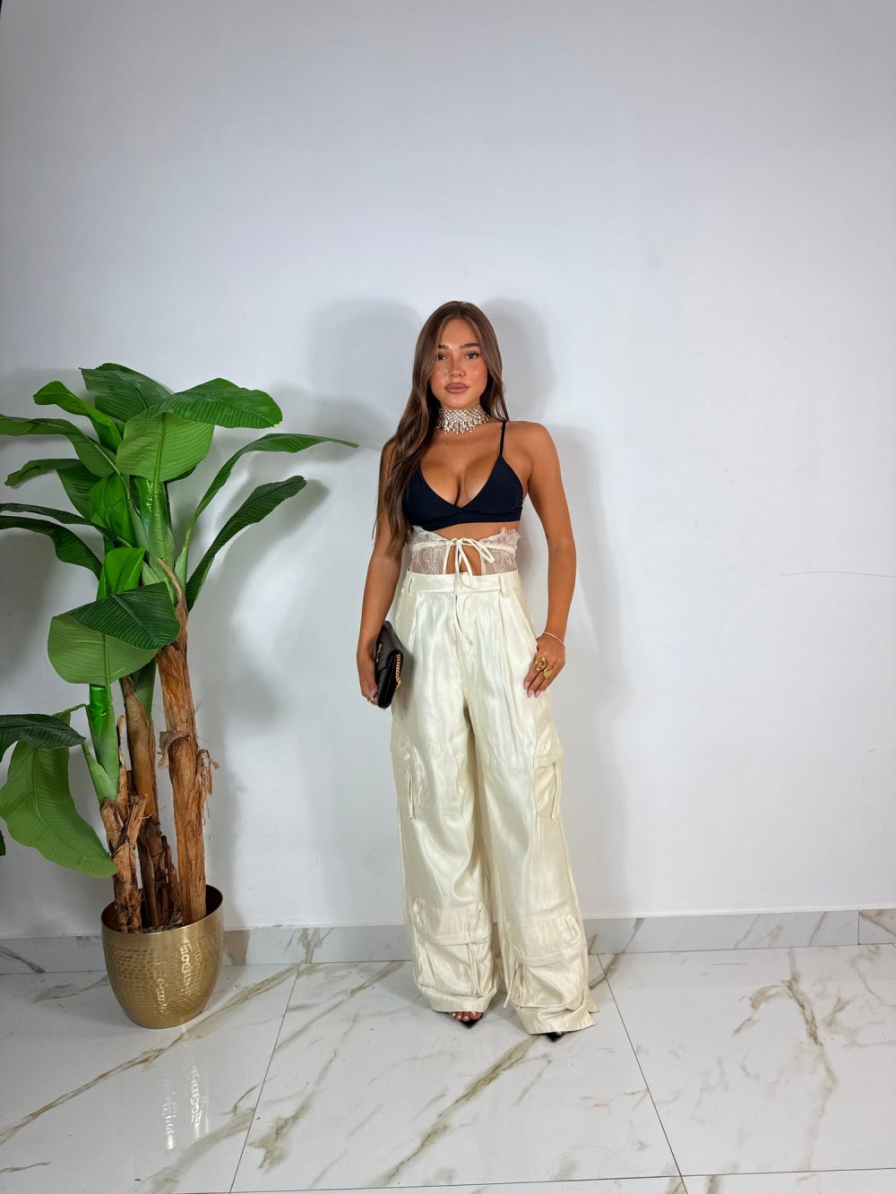 Satin Pants