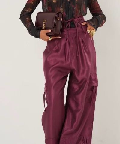 Satin Pants