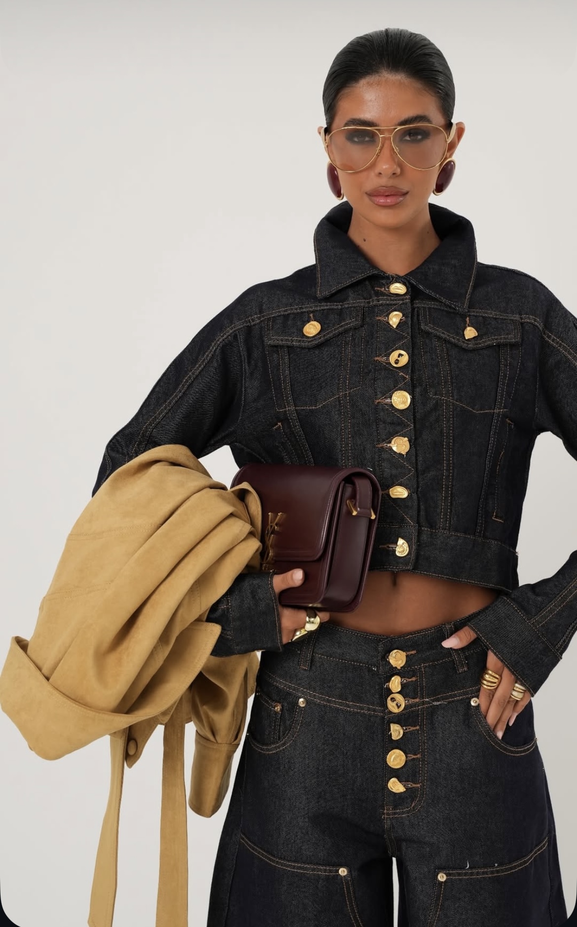 Olivia Denim Set