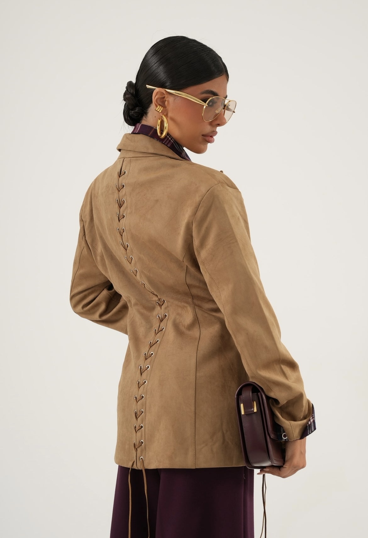 Suede Blazer
