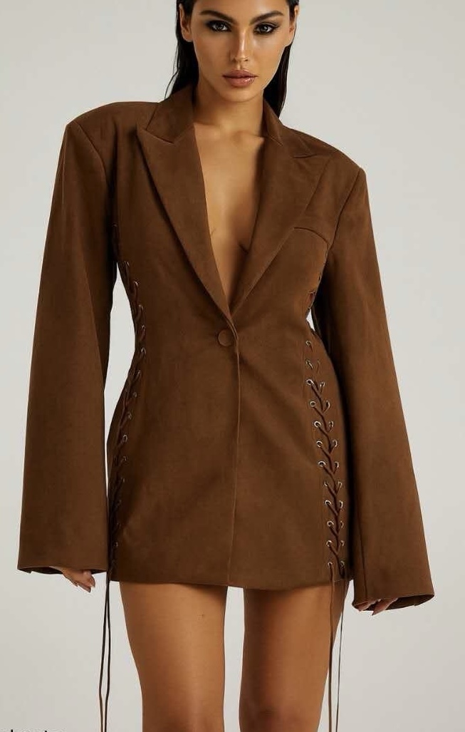 Suede Blazer