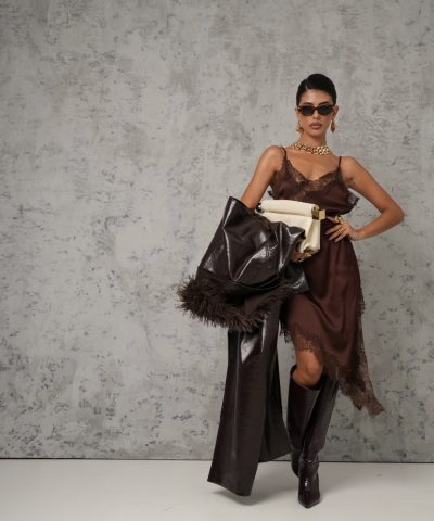 Satin Nayra Dress