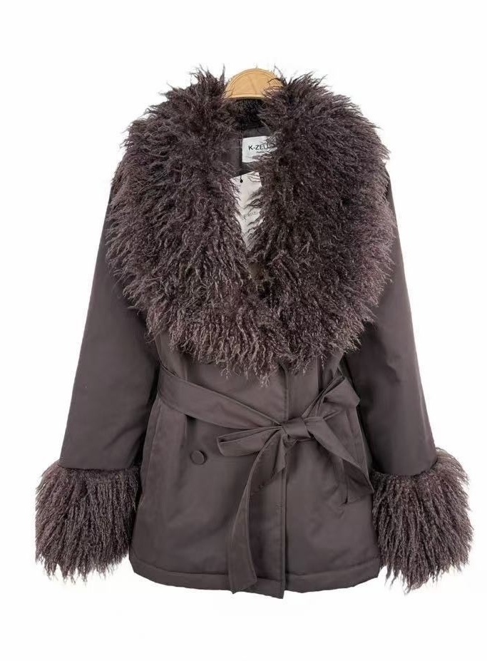 Long Jacket With Fur