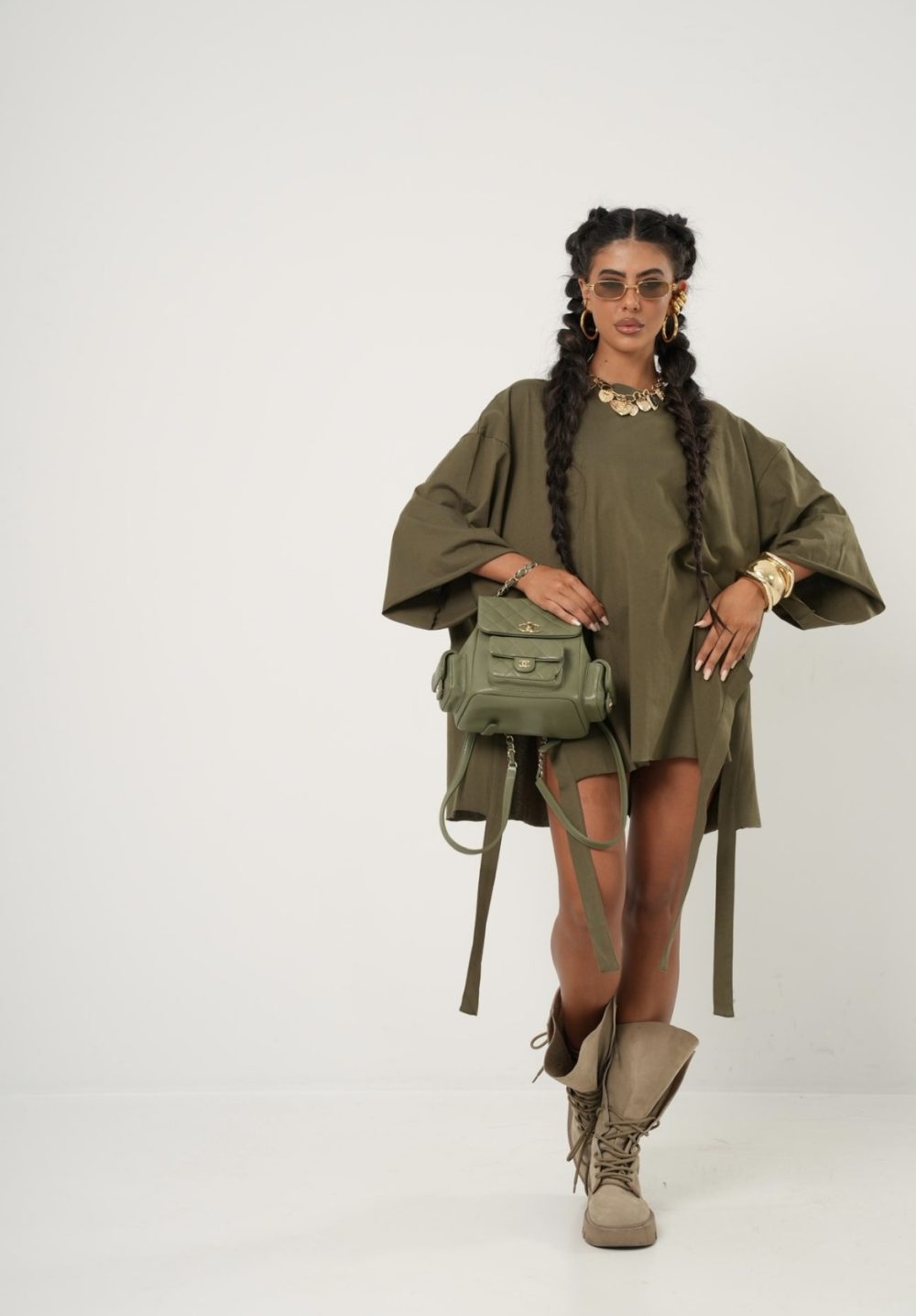 Satin Nayra Dress