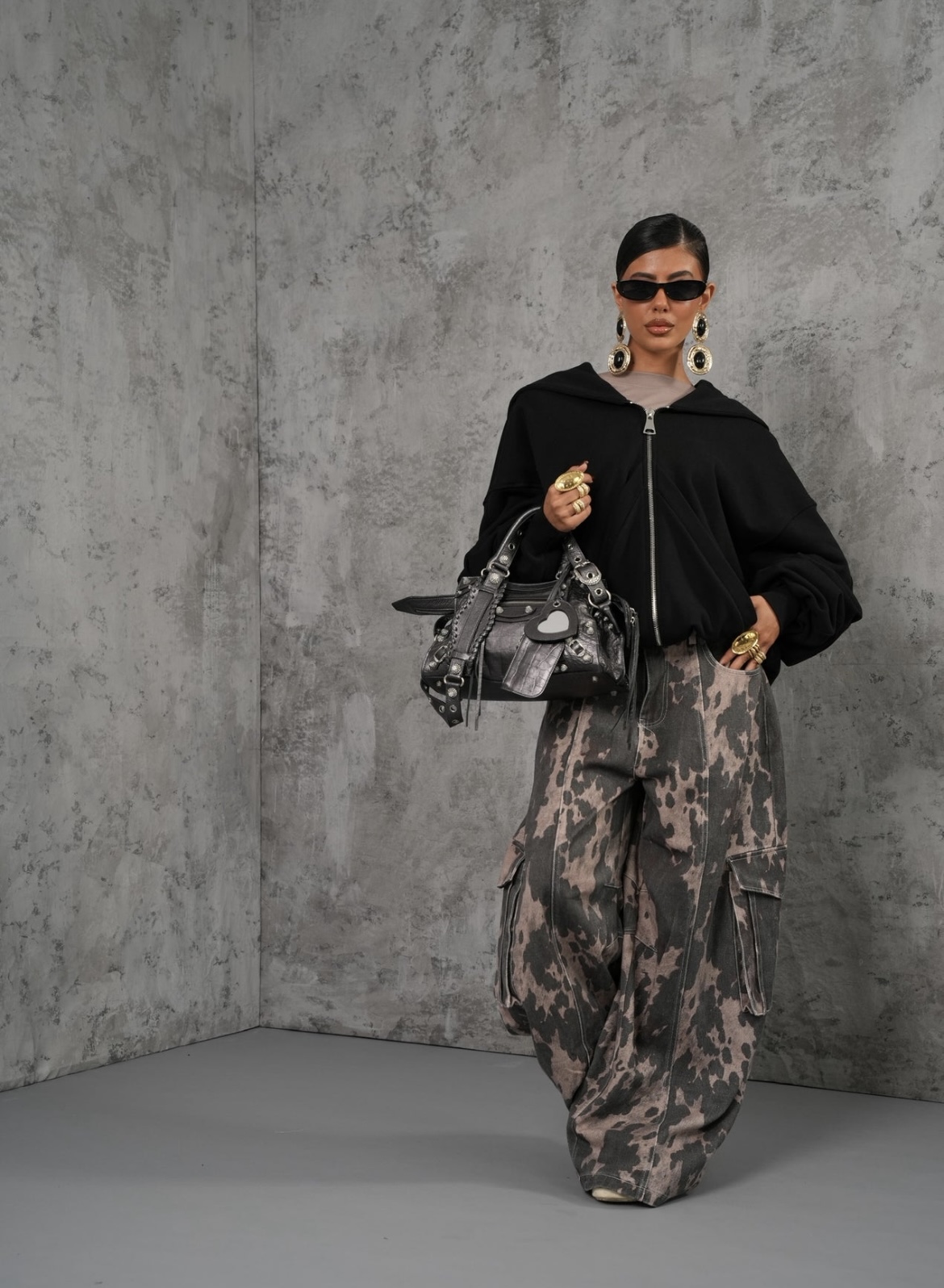 Milana Cow Print Pants