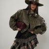 Leather Bomber Irida