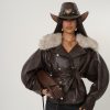 Choco Fur Jacket