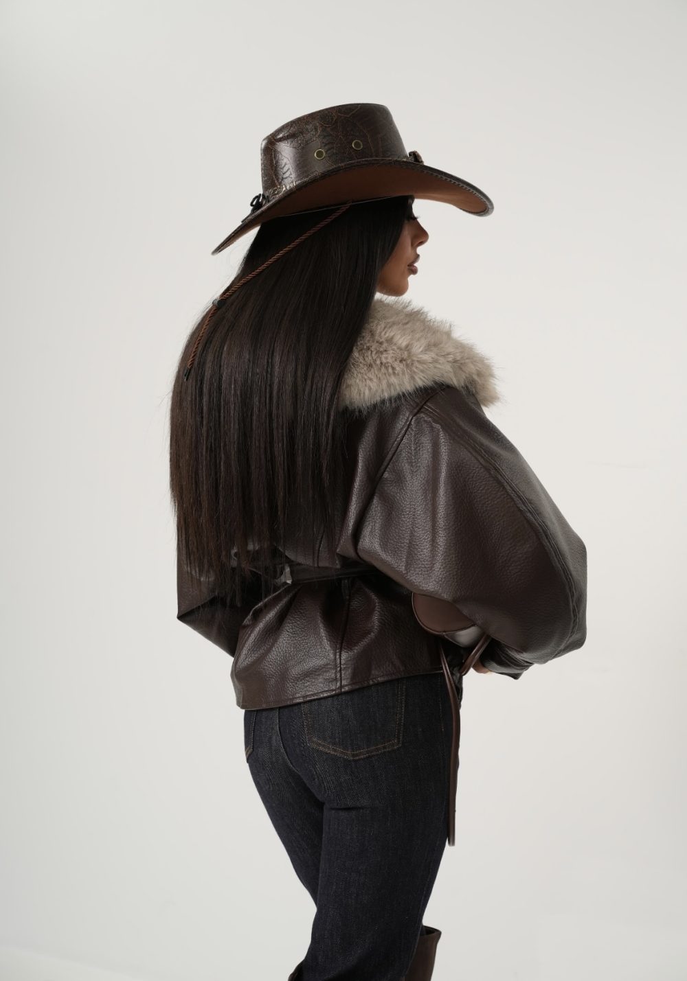 Choco Fur Jacket