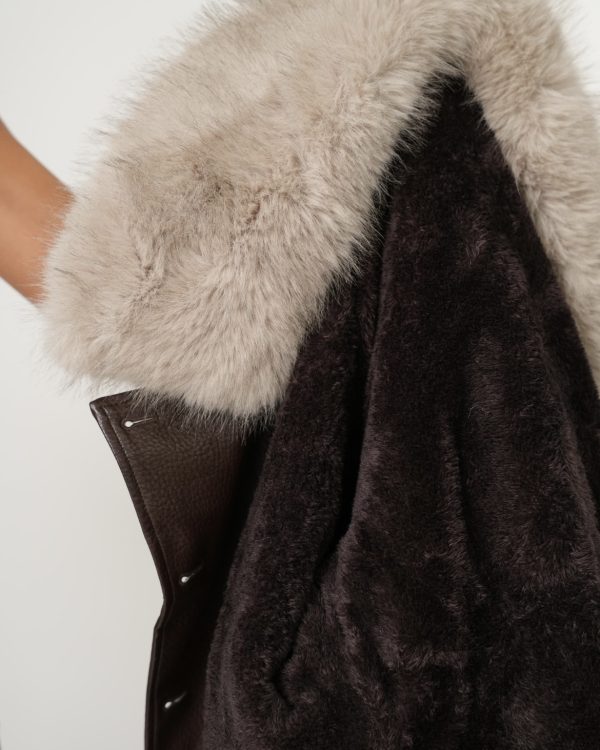 Choco Fur Jacket
