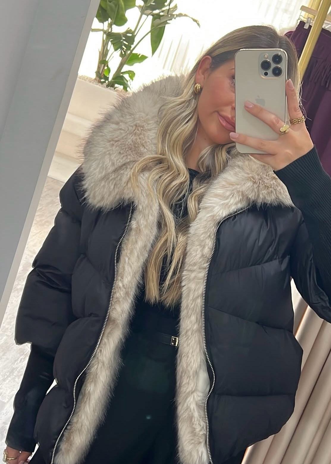 Bomber Icon With Fur