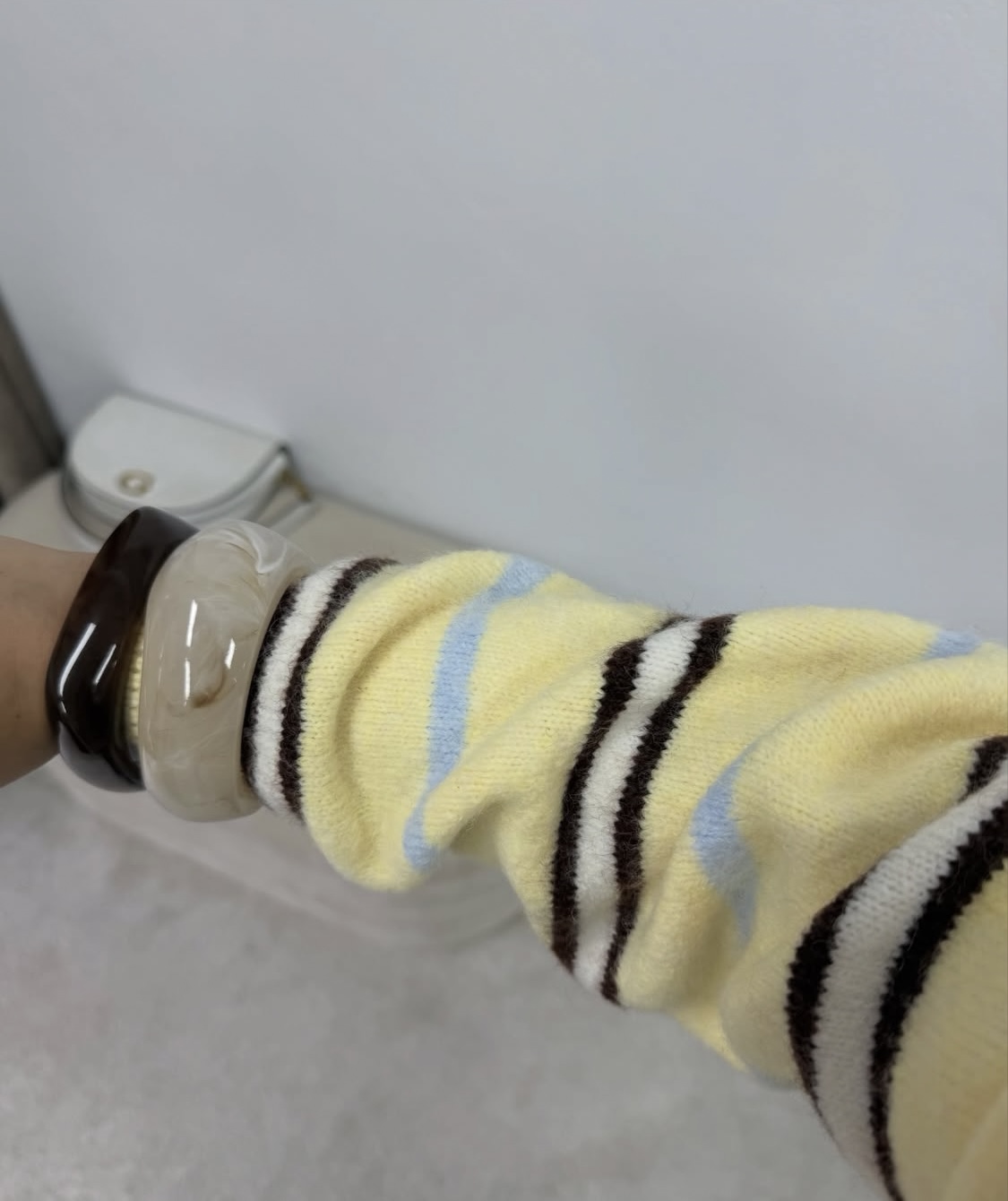 Κίτρινο Ριγέ Πόλο