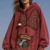 Hoodie Daisy Oversized