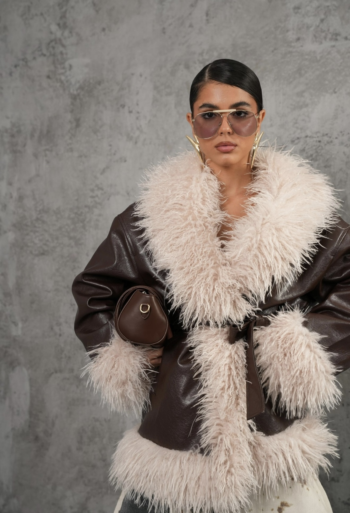 Choco Fur Jacket (Αντιγραφή)