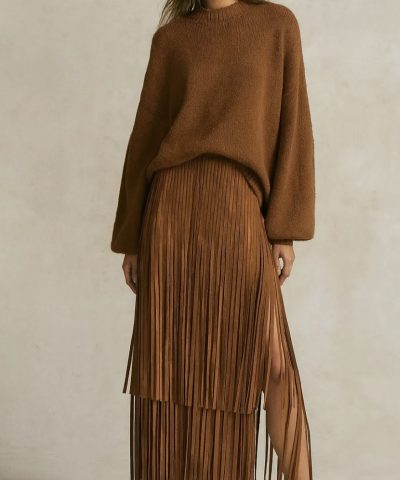 Midi Boho Skirt