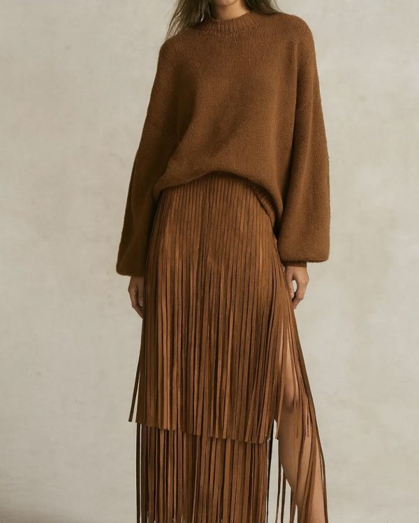 Midi Boho Skirt