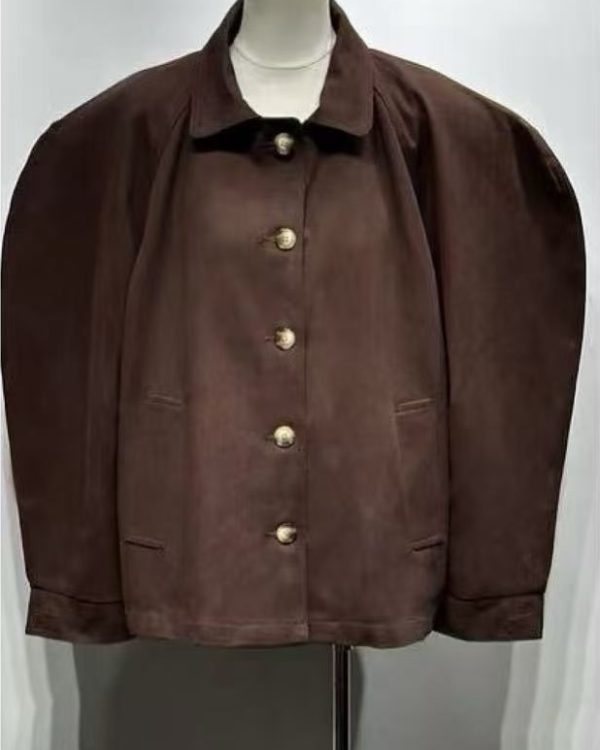 Jacket Mε Φουσκωτούς Ωμους