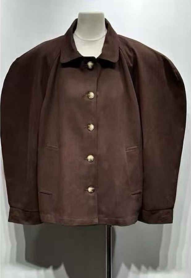 Jacket Mε Φουσκωτούς Ωμους