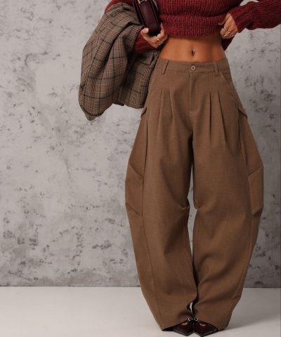 Camel Ballon Pants