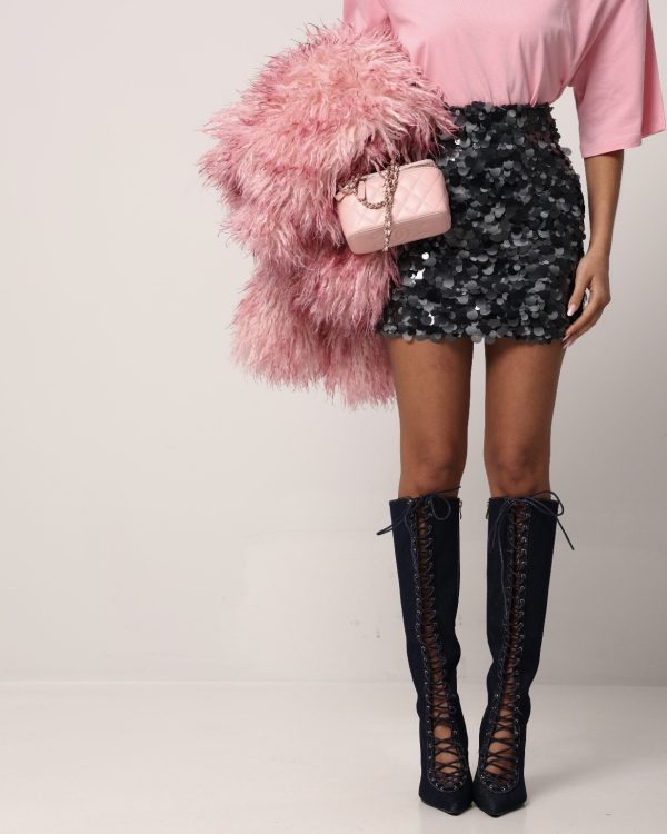 Mini Φούστα με Παγιέτες | Party & Evening Skirt σε Πολλά Χρώματα