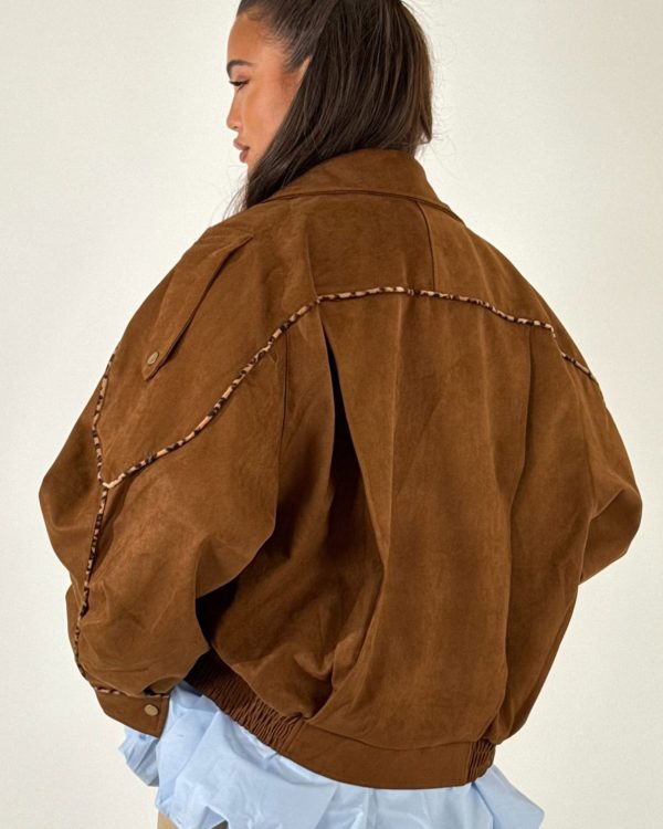 Suede Almond Blazer