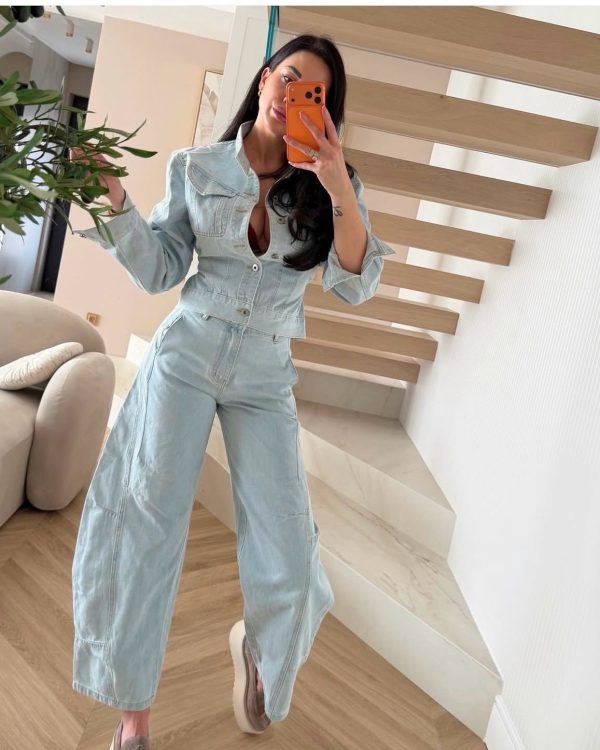Denim Street Wear Set
