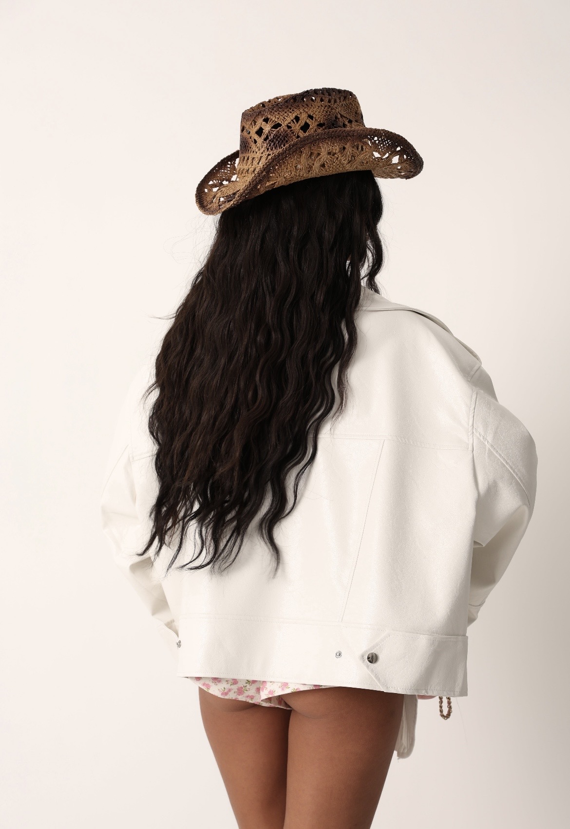 White Leather Jacket