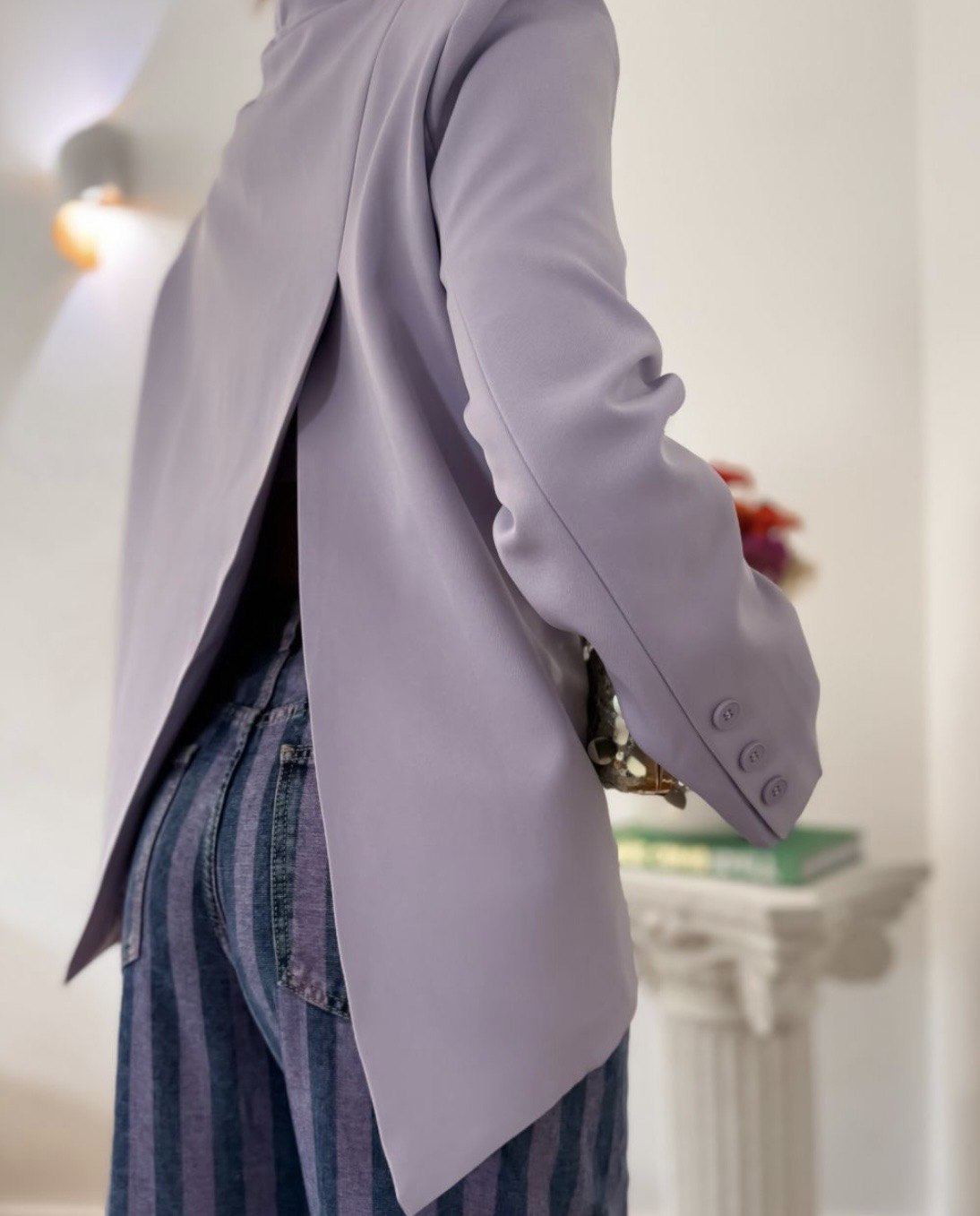 Blazer με Minimal Cut & Asymmetric Κούμπωμα